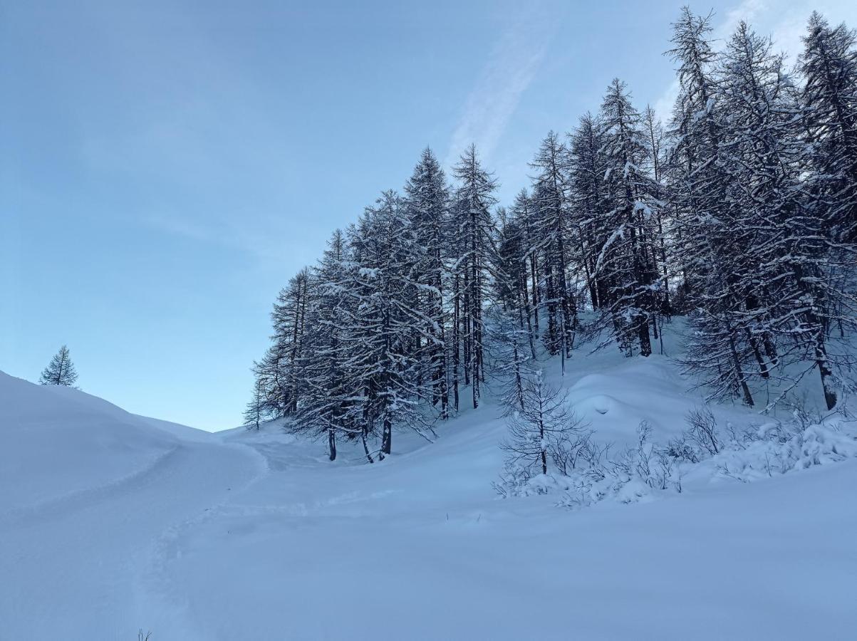 Residence Le Schuss Studio Montagne En Bas Des Pistes Vars  Bagian luar foto
